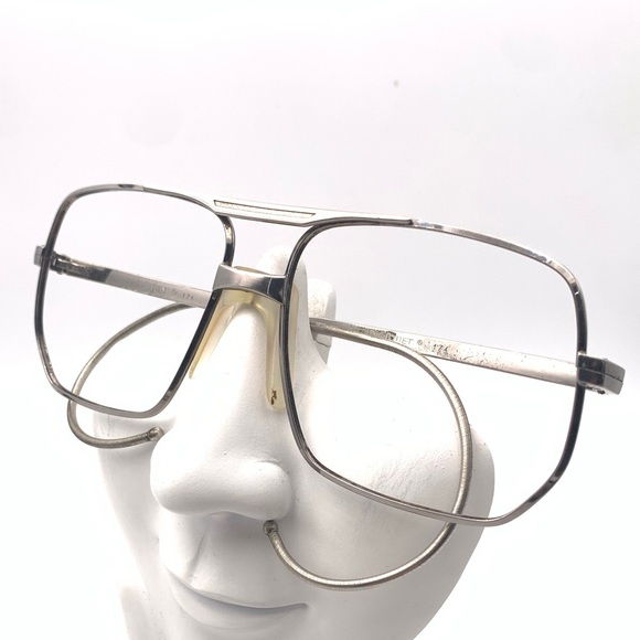 Vintage Cottet Silver Aviator Sunglasses Frames - Picture 3 of 5